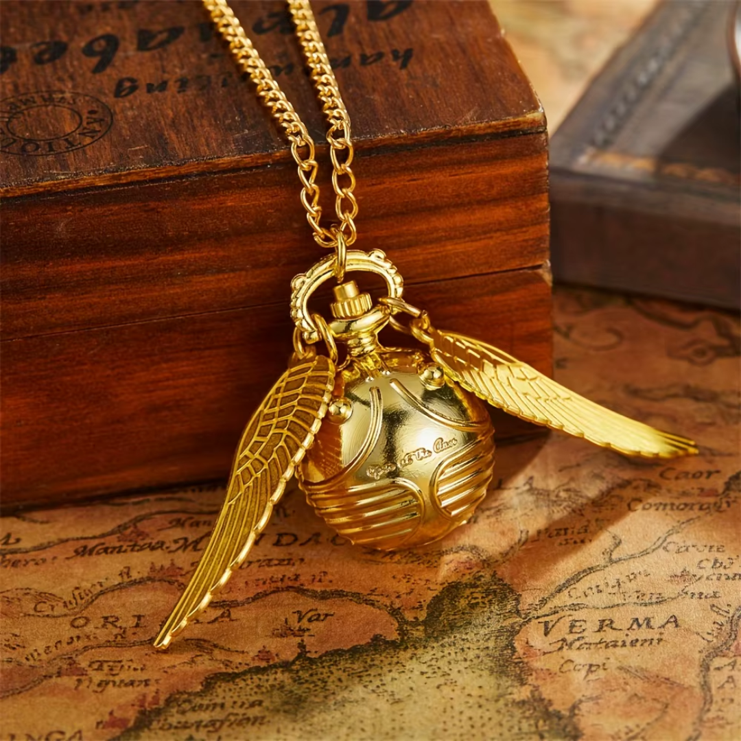 Winged Snitch Pocket Watch