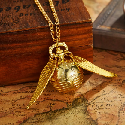 Winged Snitch Pocket Watch