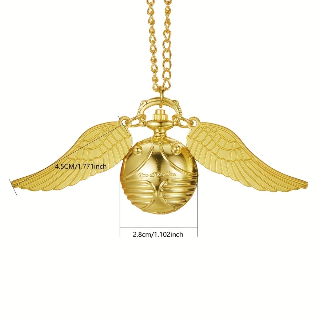 Winged Snitch Pocket Watch