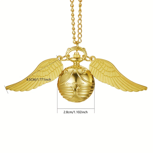 Winged Snitch Pocket Watch