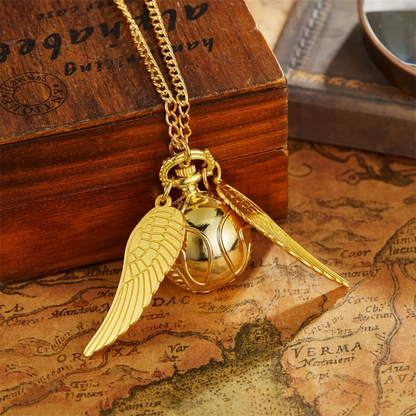 Winged Snitch Pocket Watch